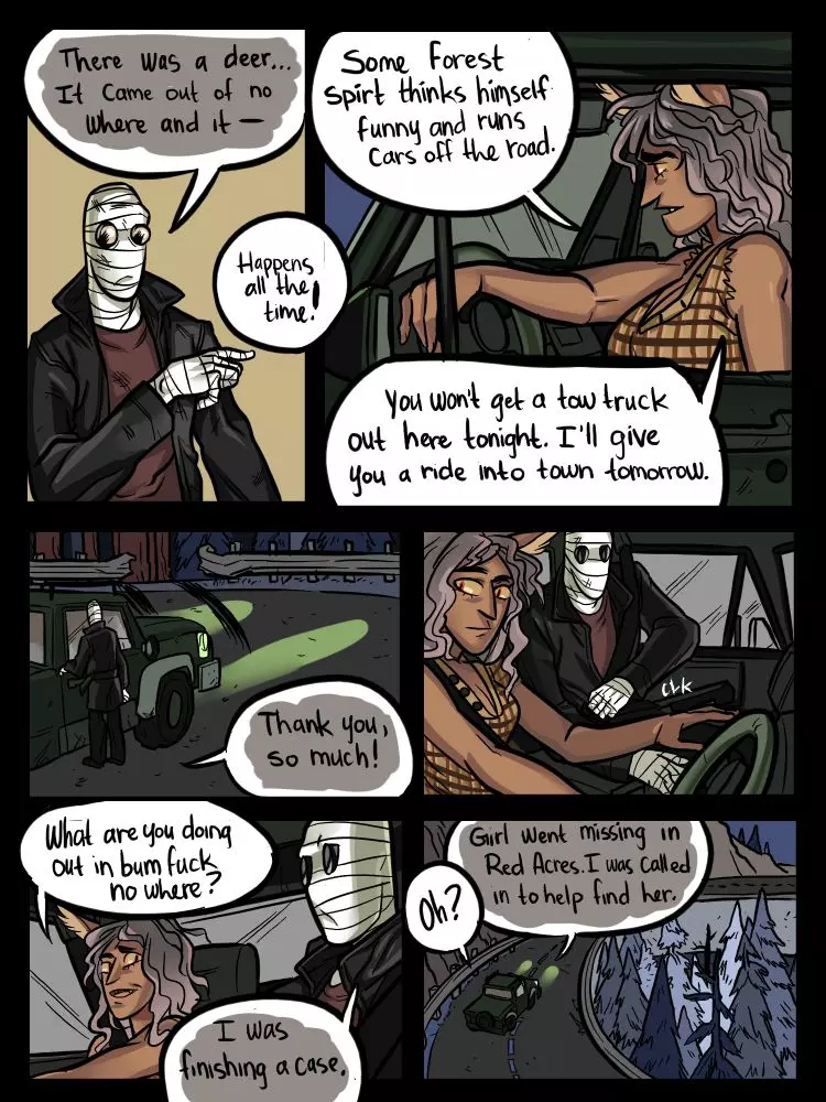 Mr. Invisible And The Were Wolf - Chapter 6 – page 3
