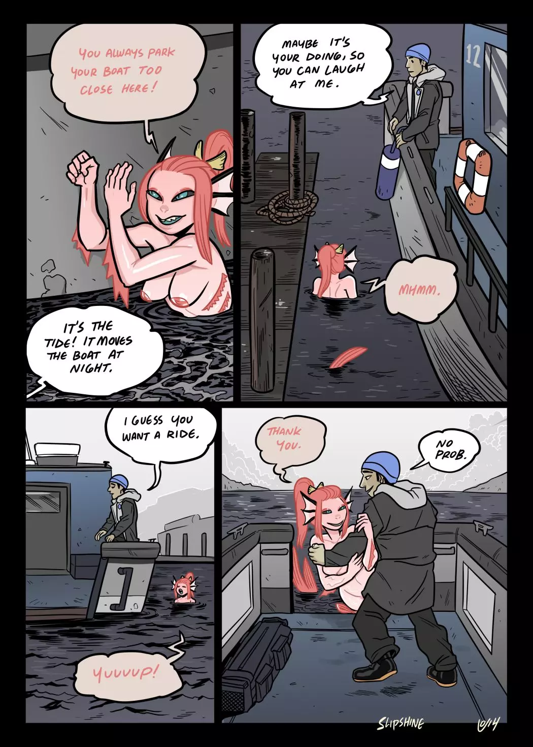 Mr. Invisible And The Mermaid - Chapter 13 – page 3