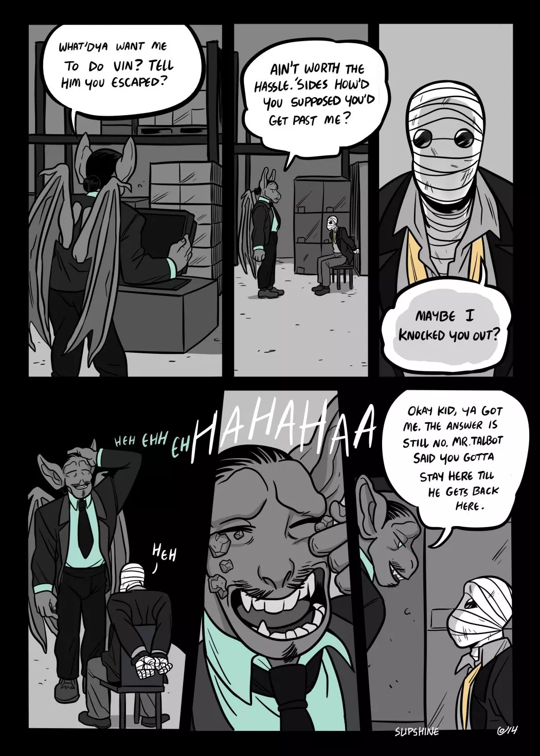 Mr. Invisible And The Chancellor's Dream - Chapter 12 – page 3