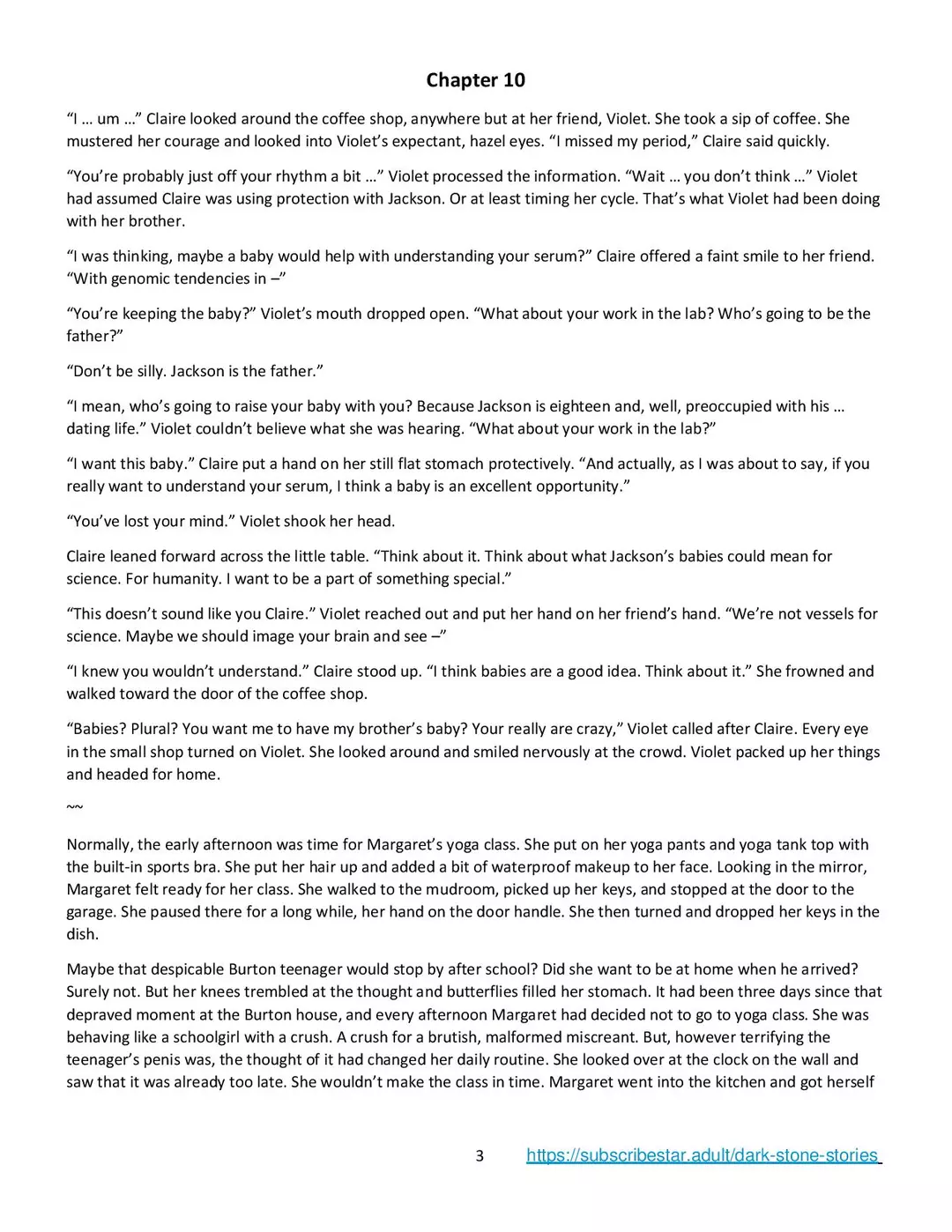 Dark Stone Stories Serum42XXL - Chapter 10 – page 3