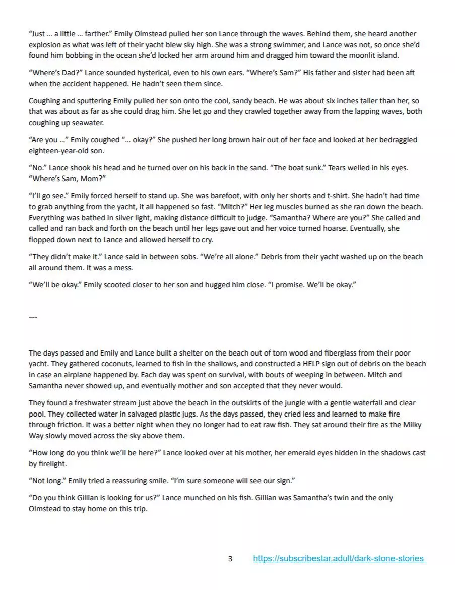 Dark Stone Stories Curse Of The Shadows - Chapter 1 – page 3