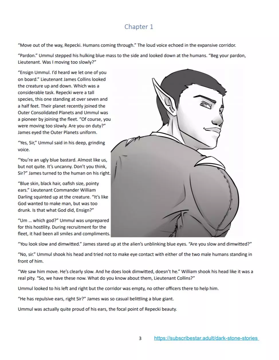 Dark Stone Stories Never Insult A Repecki - Chapter 1 – page 3