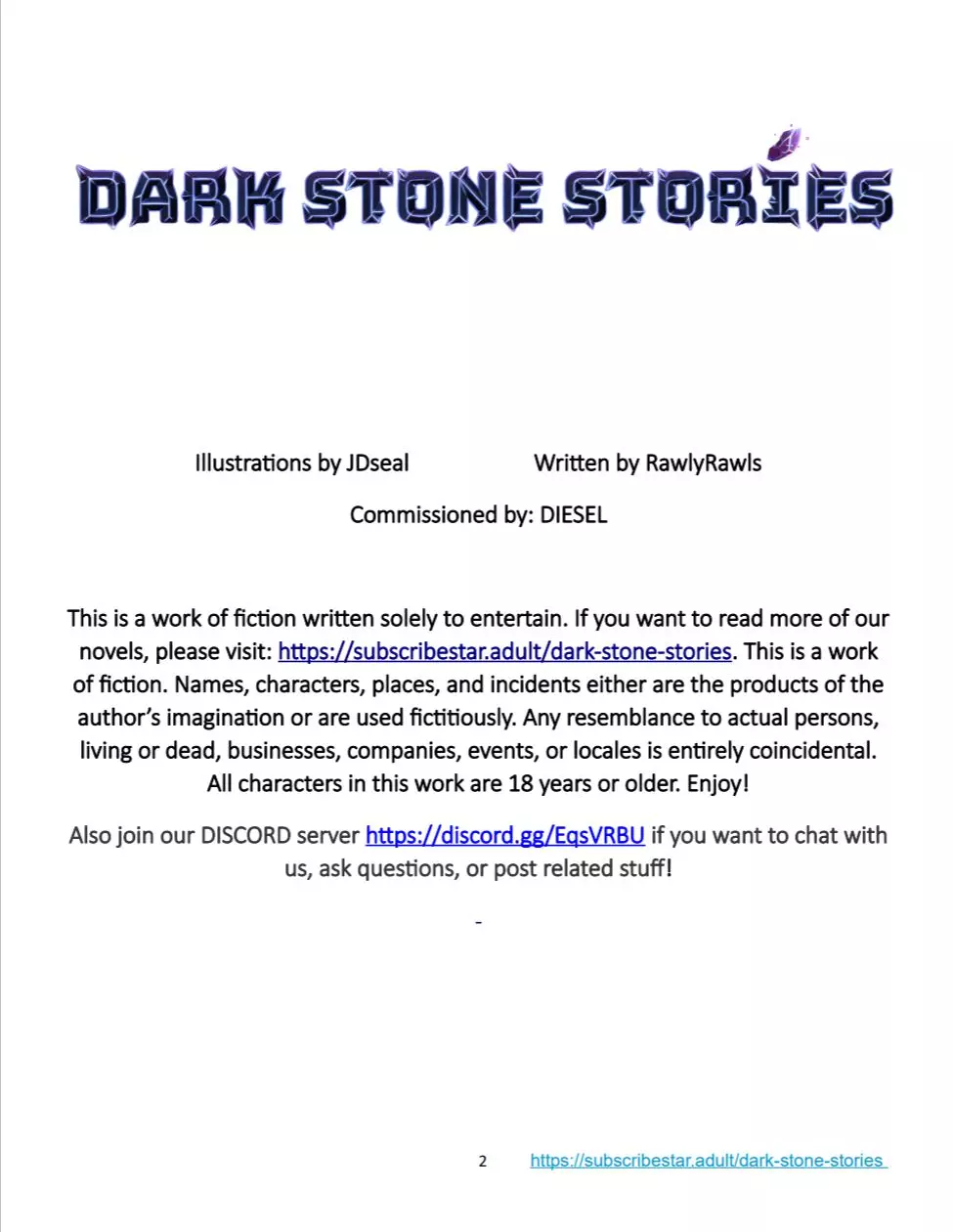 Dark Stone Stories Curse Of The Shadows - Chapter 2 – page 2