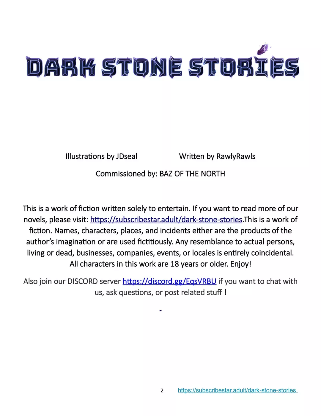 Dark Stone Stories Serum42XXL - Chapter 1 – page 1