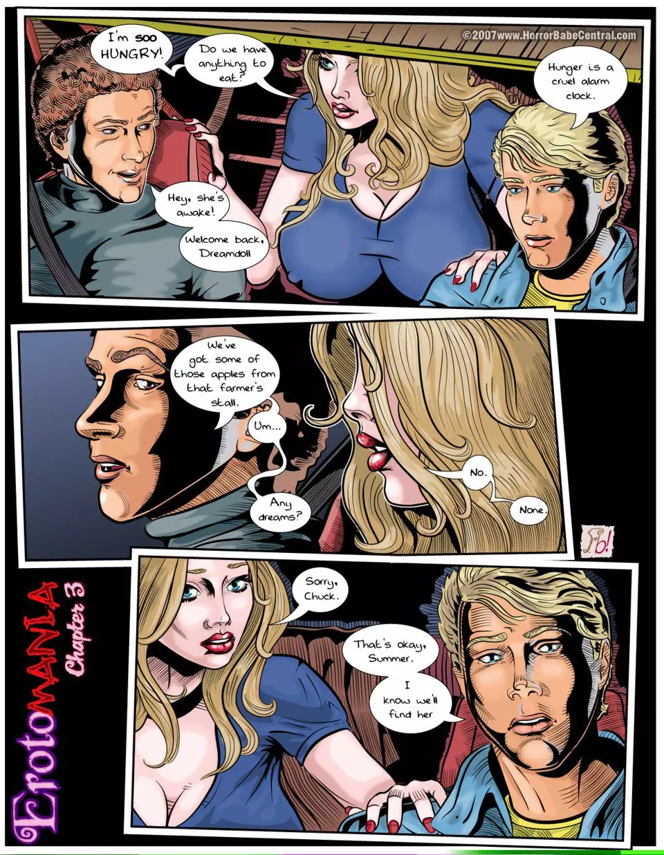 Erotomania Chapter 3 – page 1
