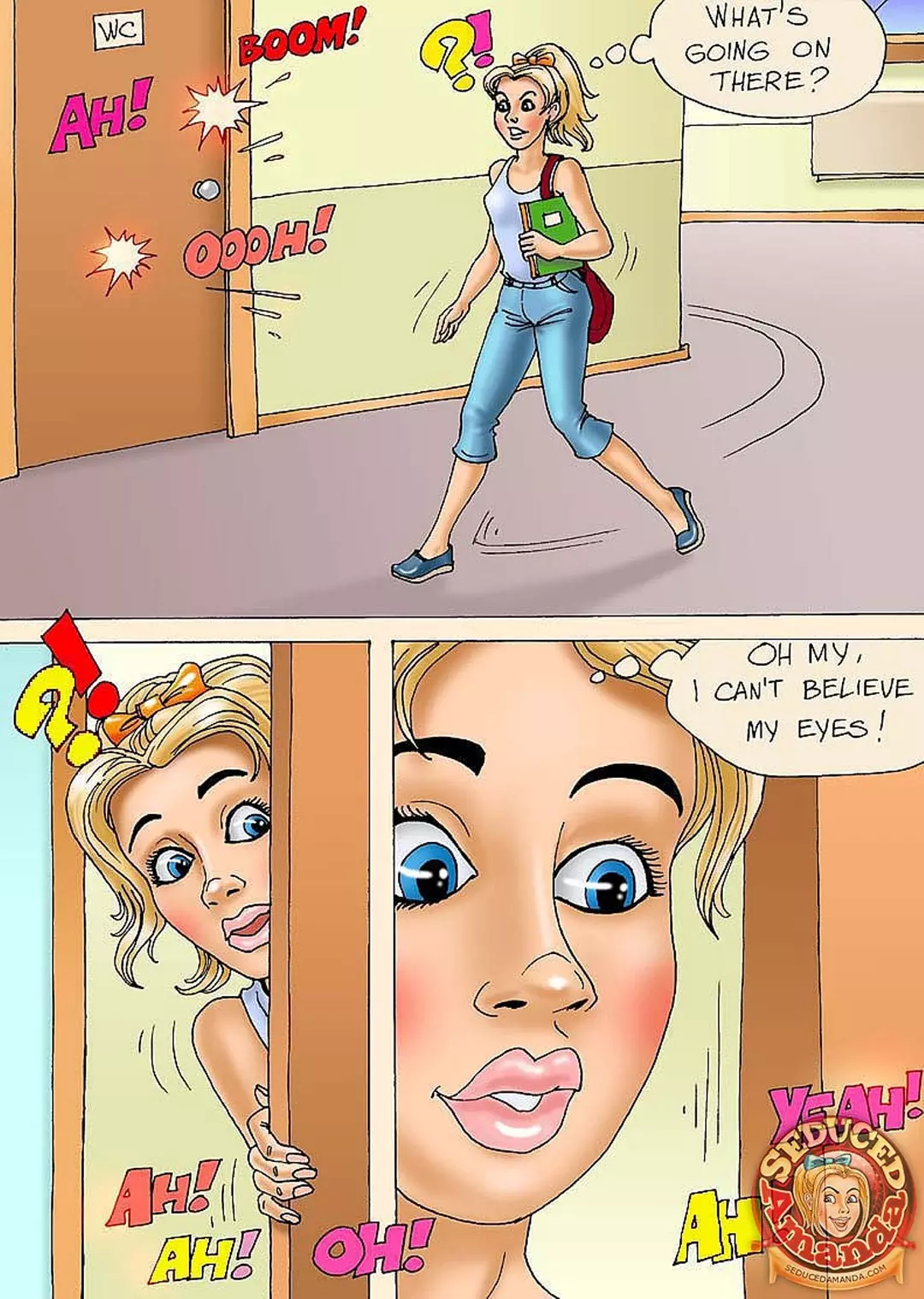 Seduced Amanda College Punishment – page 1