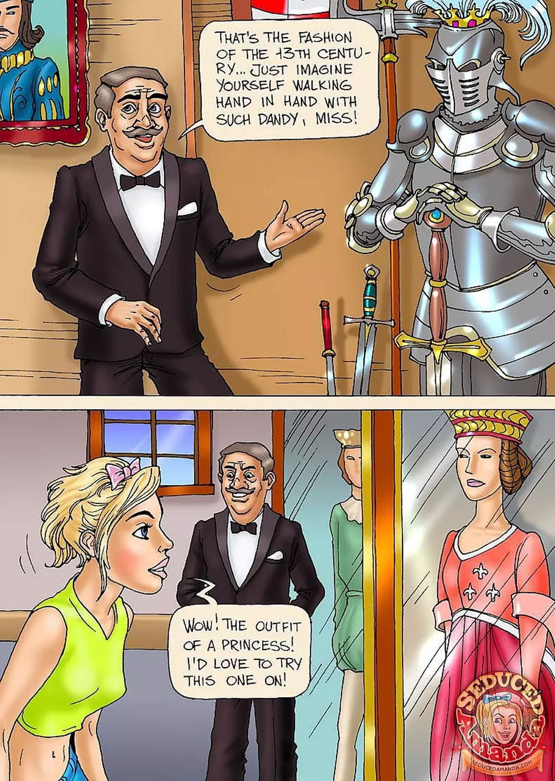 Seduced Amanda A Candlelit Dinner – page 2
