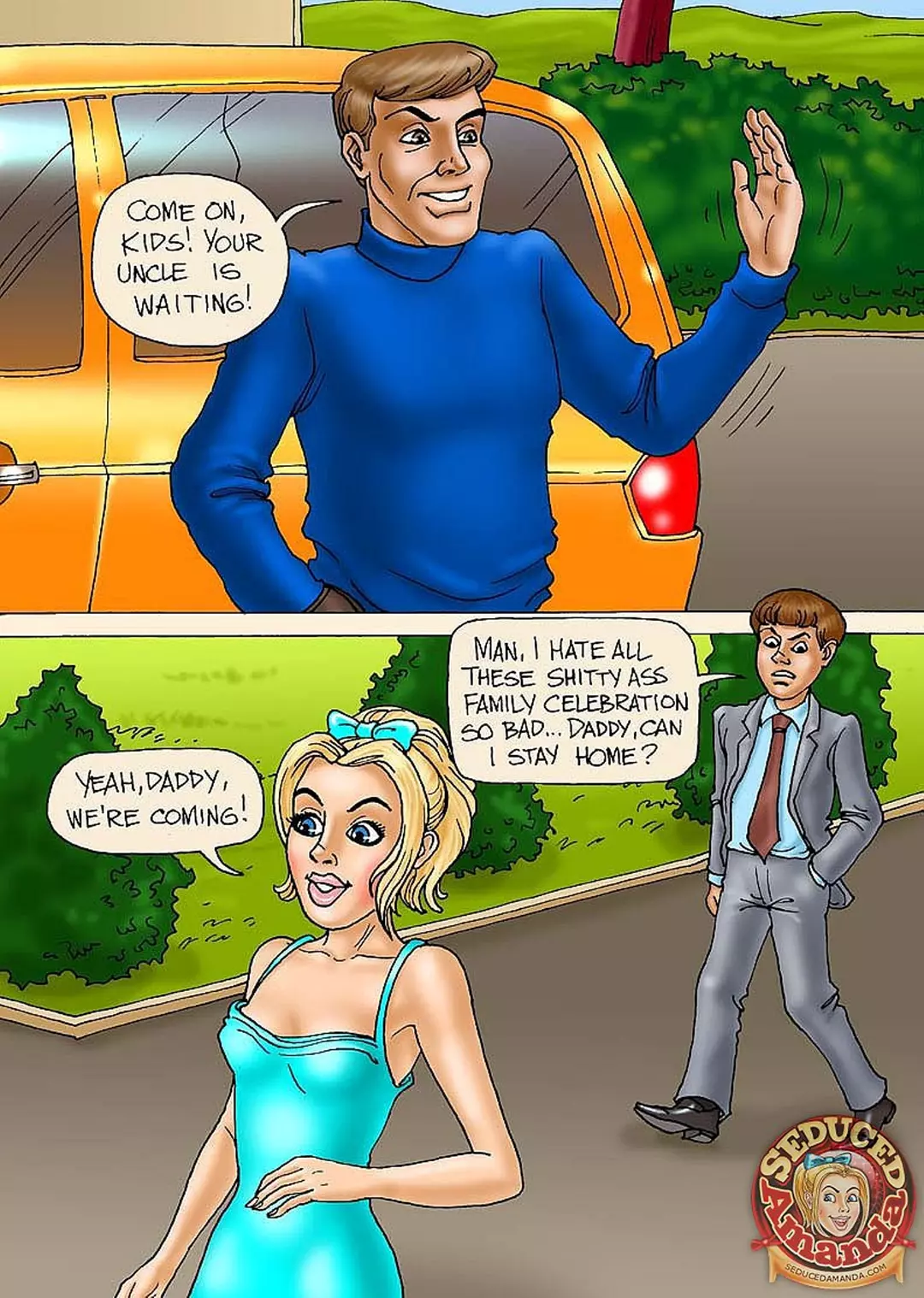 Seduced Amanda Party at Uncles – page 1
