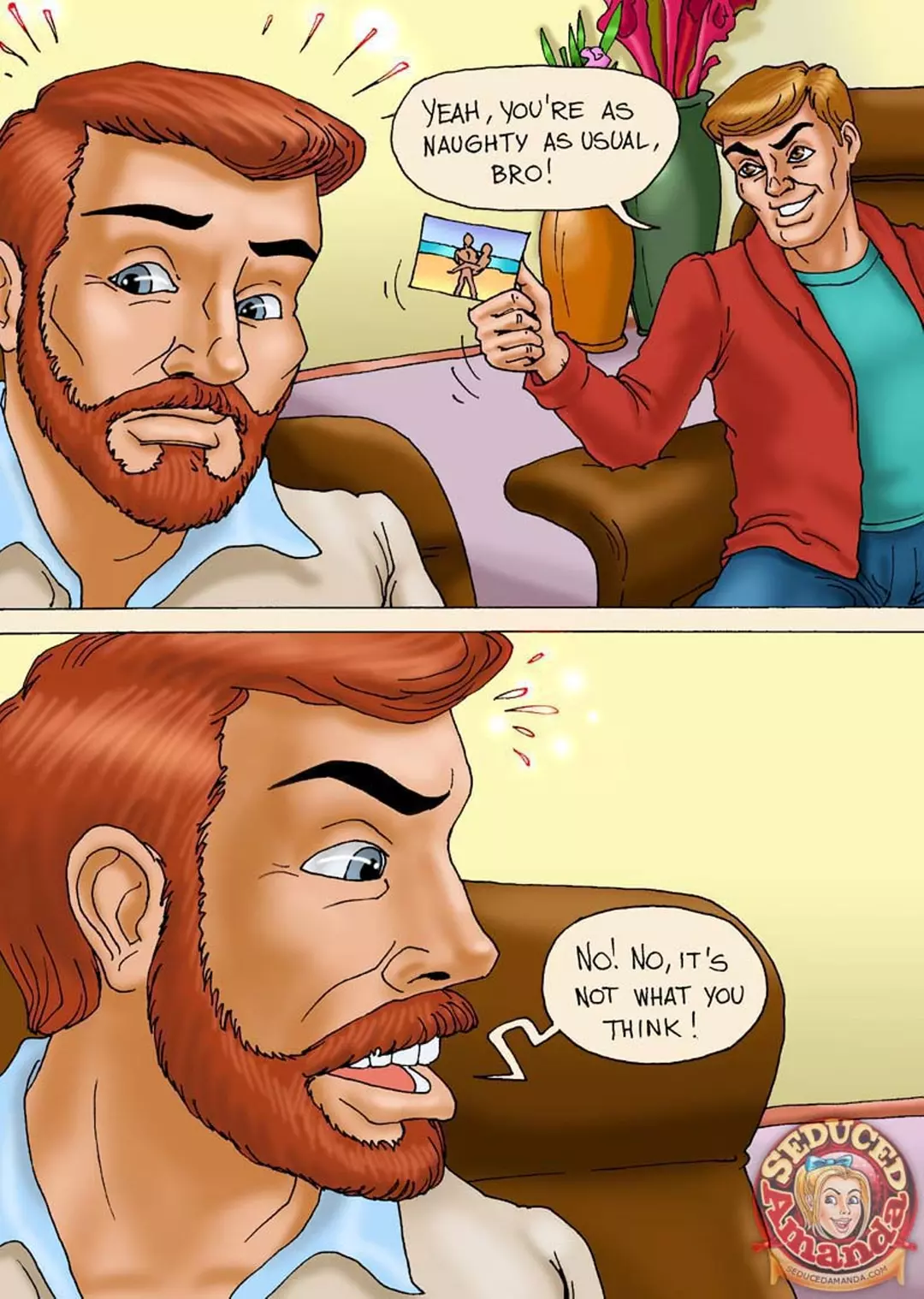Seduced Amanda Dad and his Brother – page 3