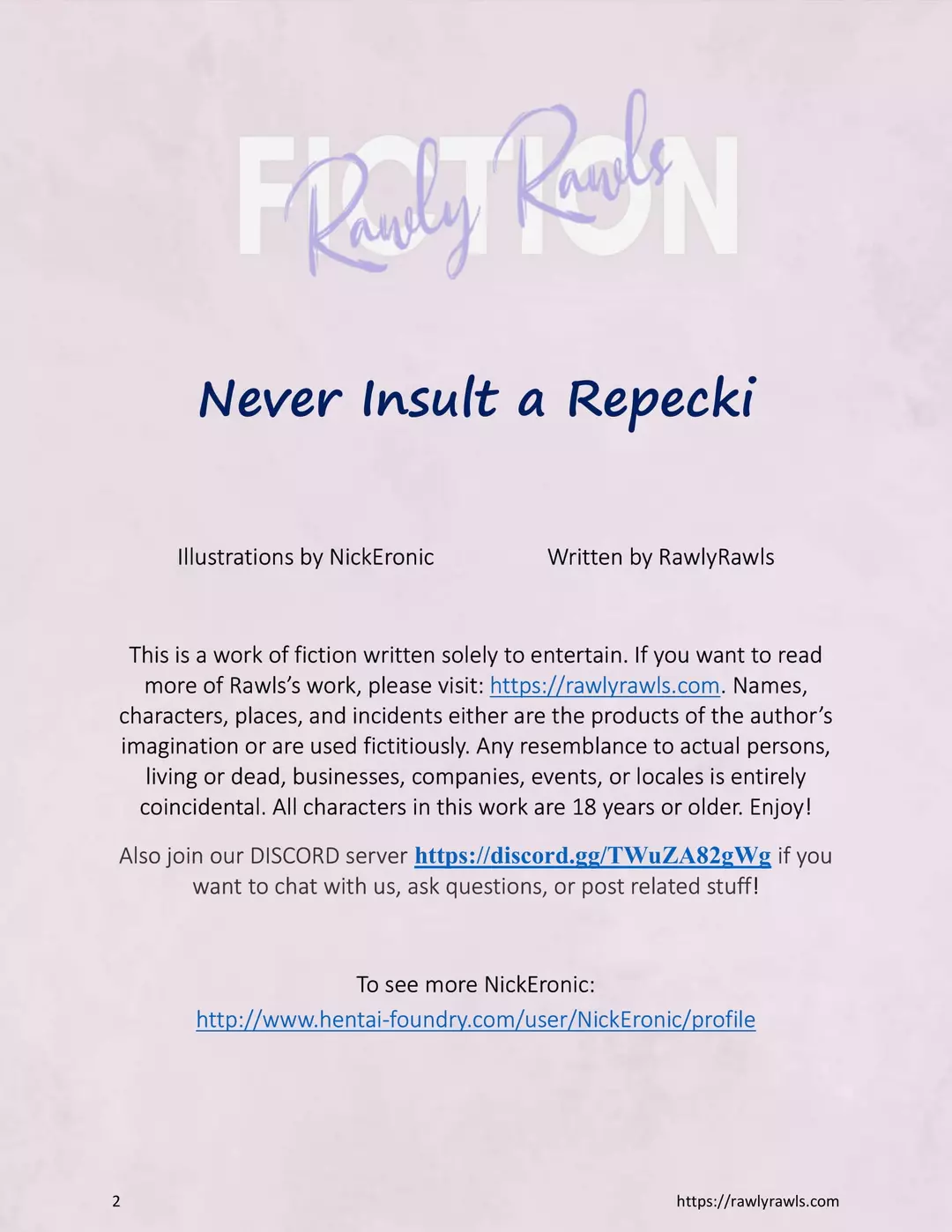 Never Insult a Repecki Chapter 1 – page 2