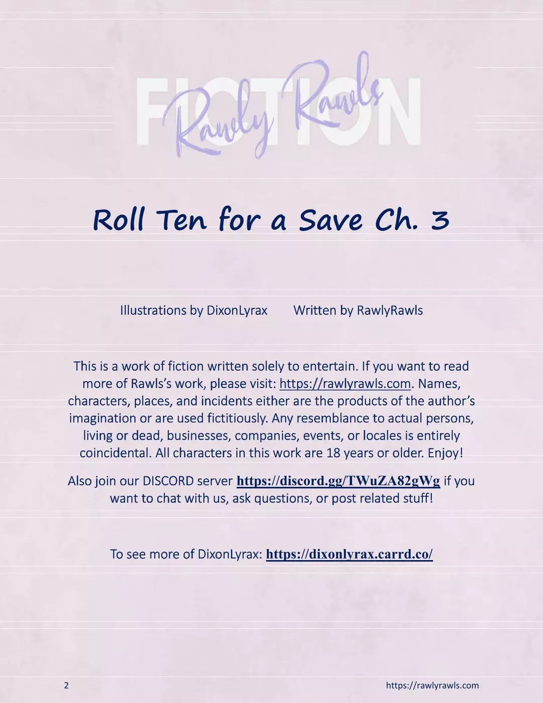Roll Ten For A Save Chapter 3 – page 2