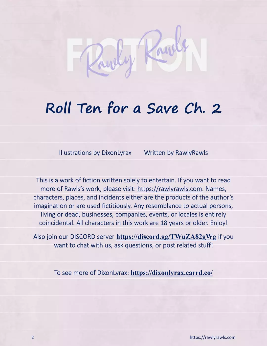 Roll Ten For A Save Chapter 2 – page 2