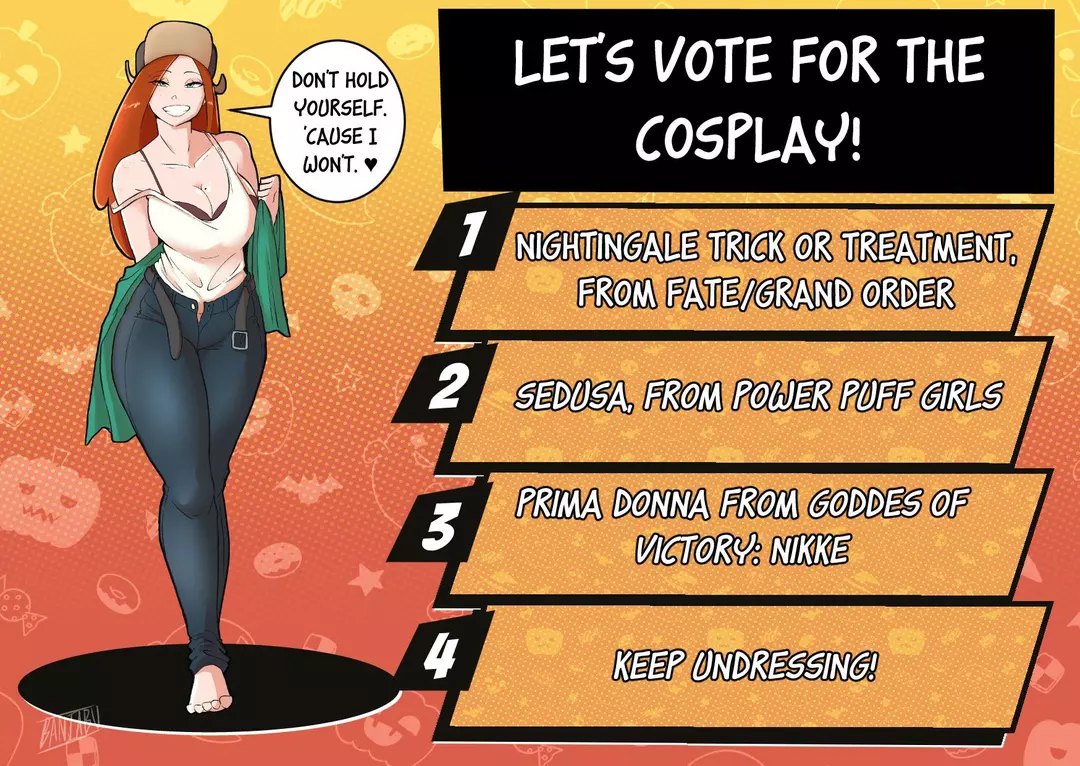 Wendy’s Spooky Cosplay Game – page 1
