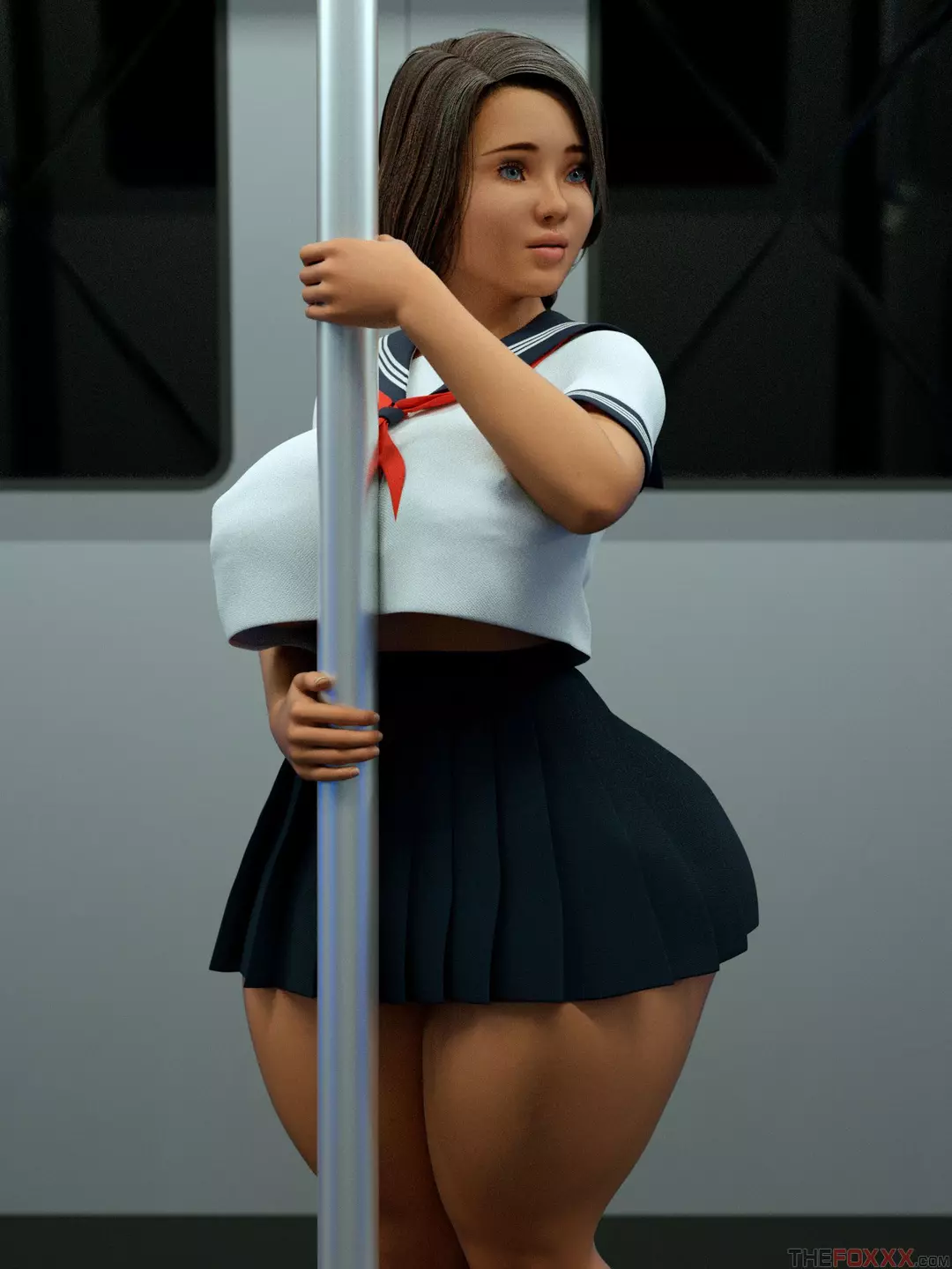 Artworks, Pinups, Other Stuff Yumi And Carlos On Metro – page 2
