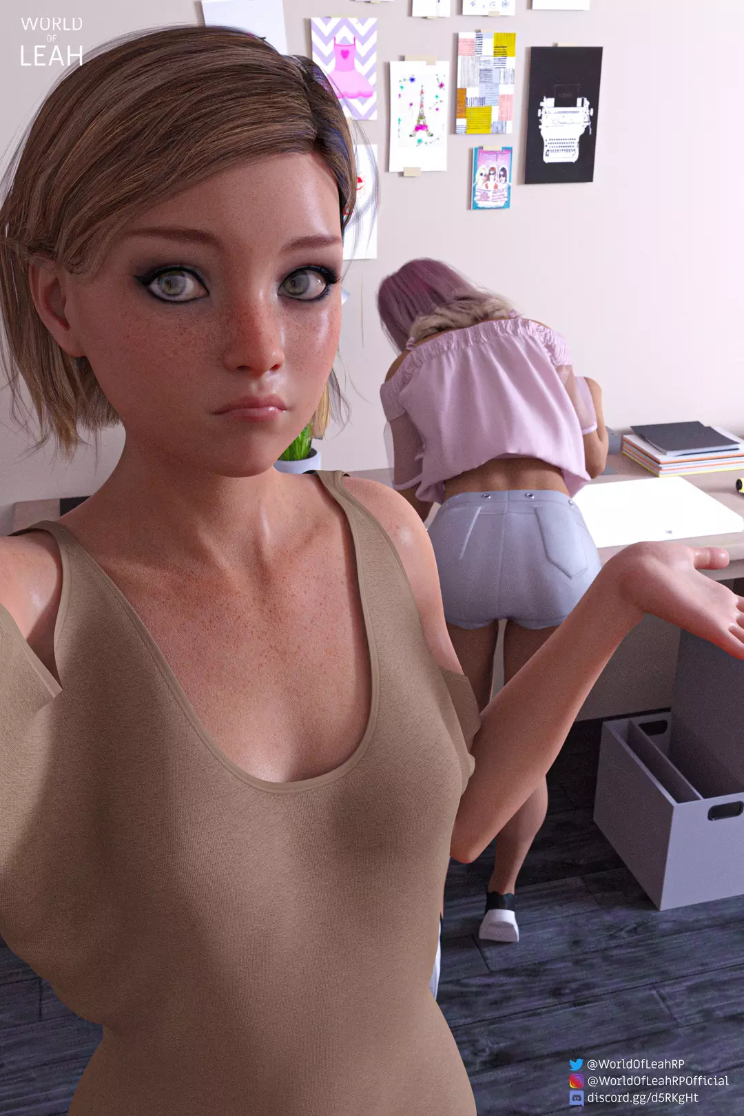 World Of Leah Leah Visits Kendall – page 2