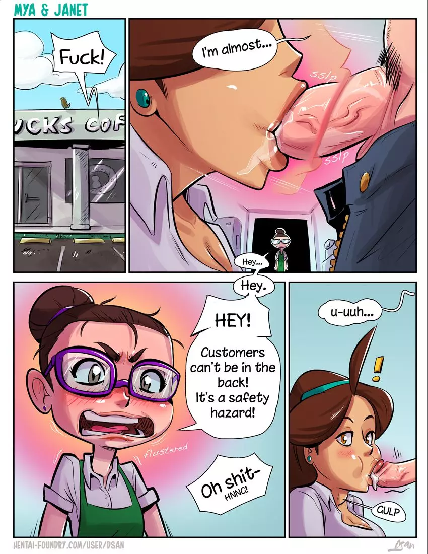 Cup O’ Love Audio Porn Comic Cup O' Love - Mya And Janet - Chapter 1 – page 1