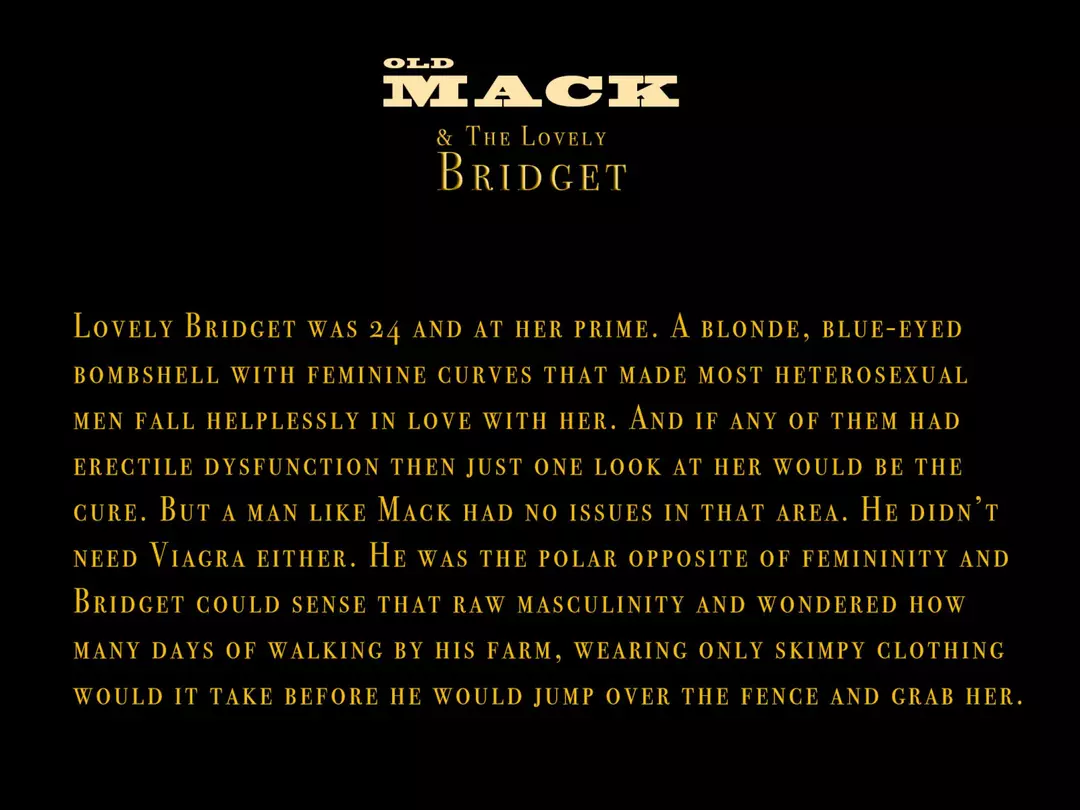 Old Mack And The Lovely Bridget Chapter 1 – page 1
