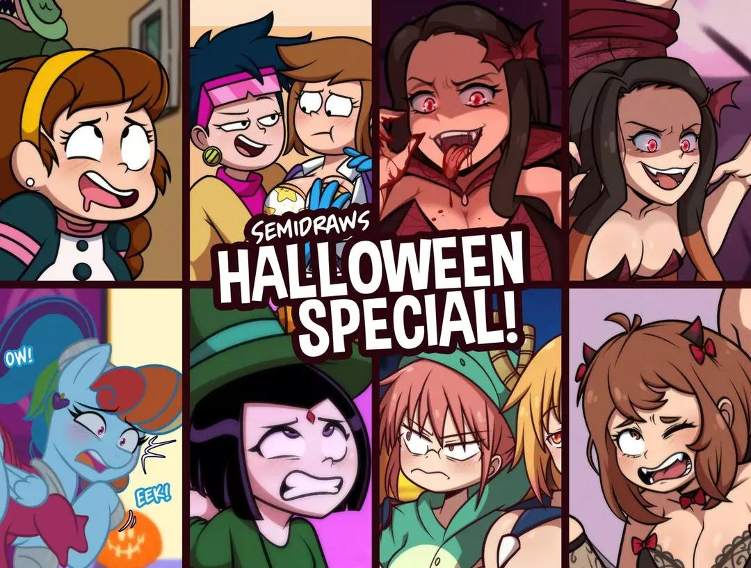 VARIOUS CARTOON PORN PACK HALLOWEEN PACK 2022 – page 1