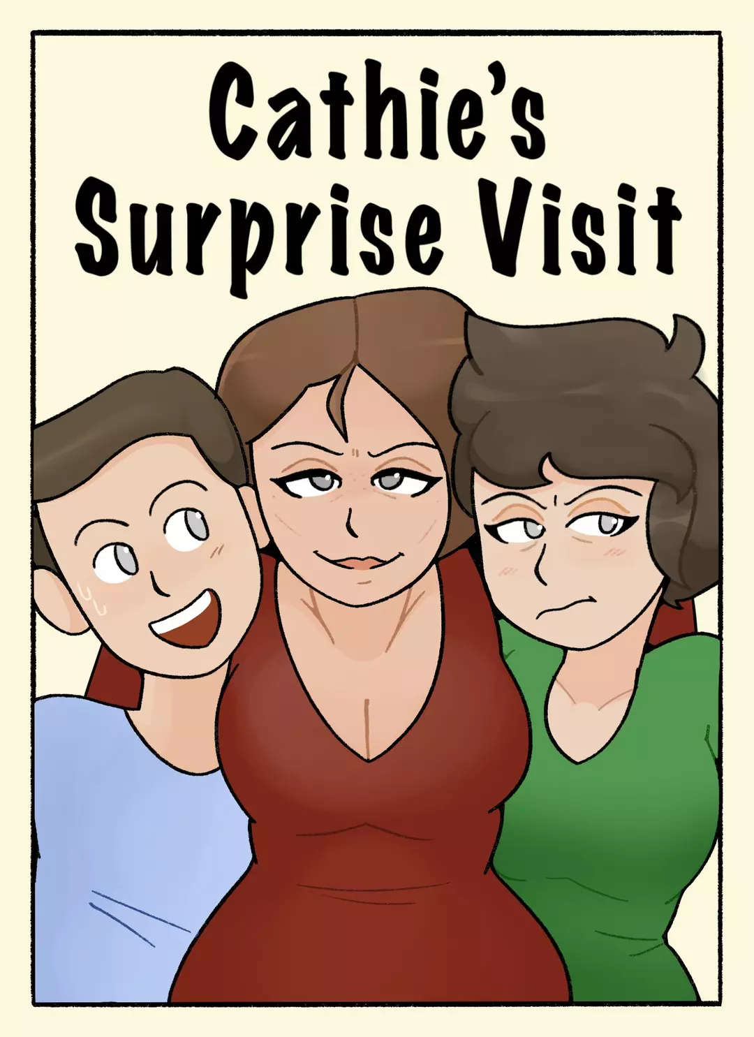 Cathie’s Surprise Visit – page 1
