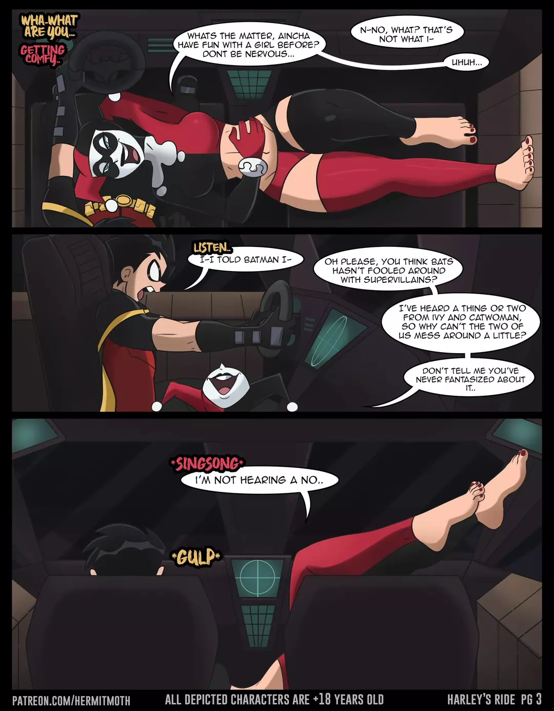 Harley’s Ride Audio Porn Comic Harley's Ride - Chapter 1 – page 3