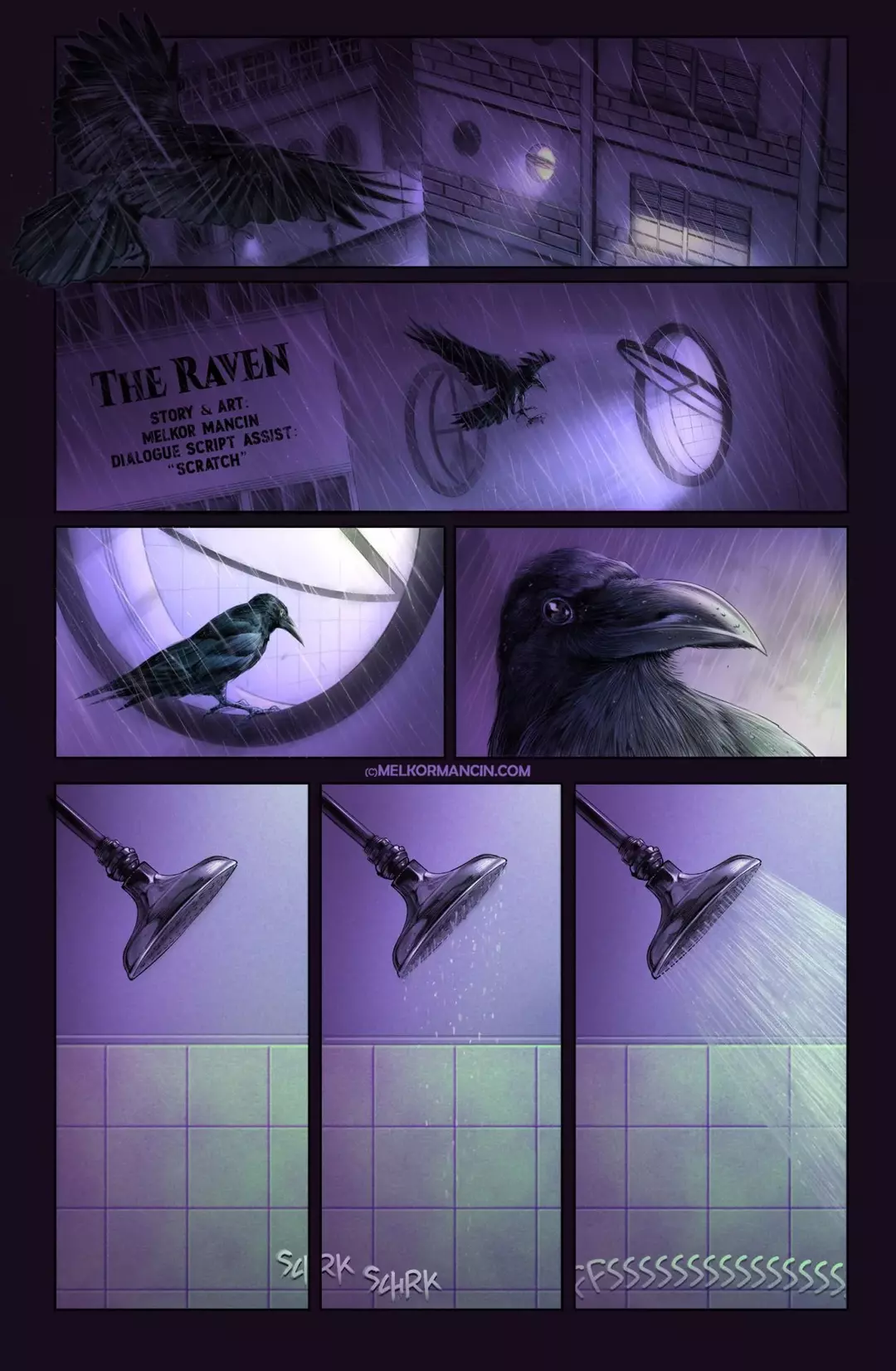 The Raven – page 1