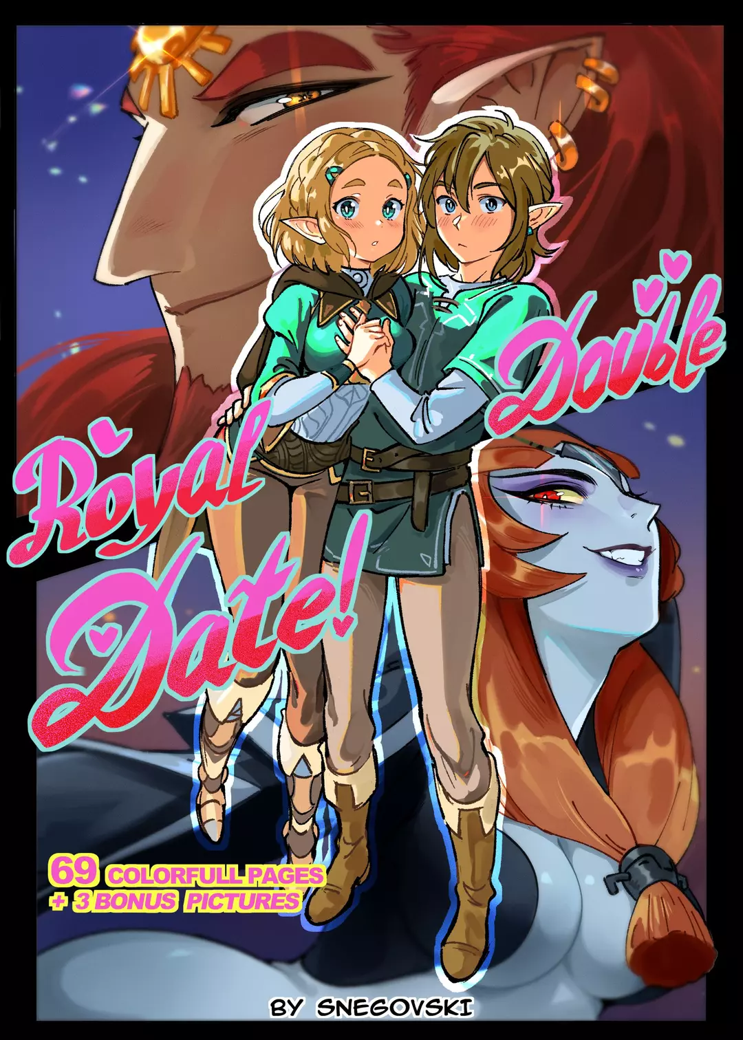 Zelda’s Double Date Audio Porn Comic – page 1