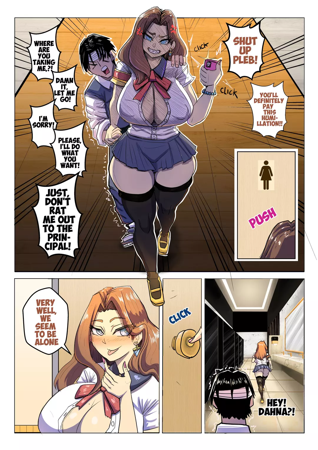 School girls are not sluts,OK? Chapter 1 – page 2