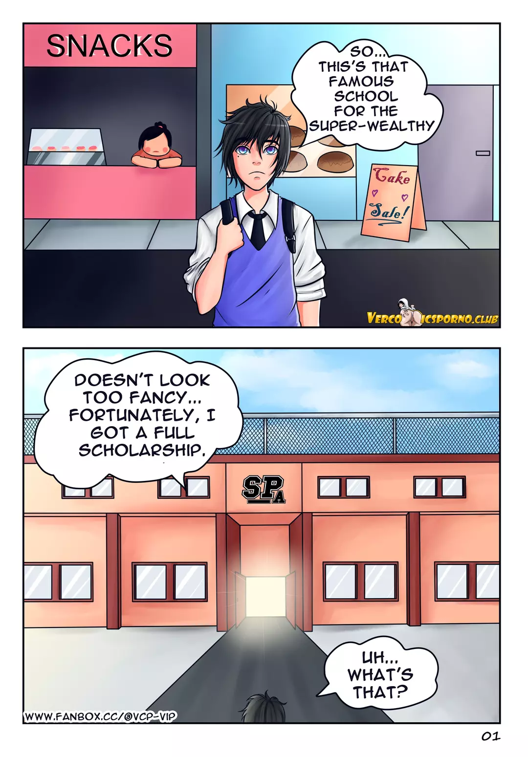 SexPoints Academy Chapter 1 – page 2