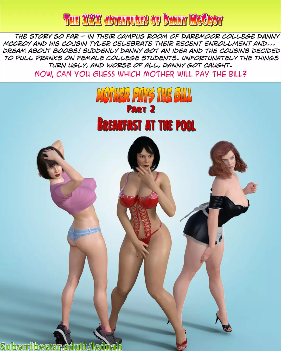 The XXX adventures of danny McCroy Mother Pays the Bill 2 – page 1