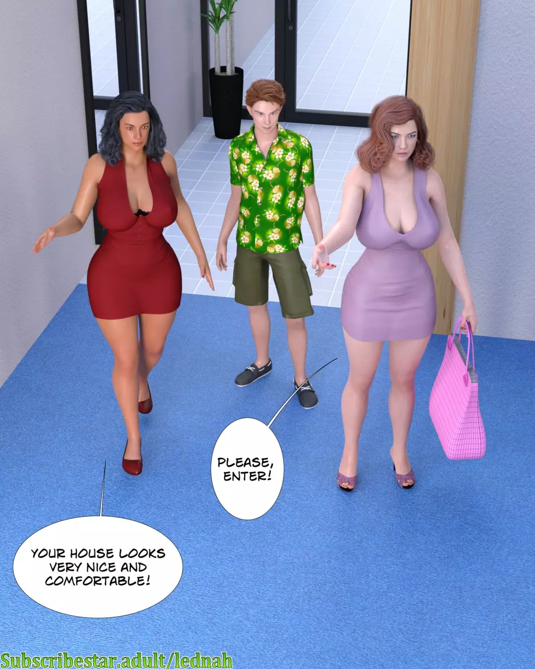 The XXX adventures of danny McCroy Visit to Sexologist 3 – page 2