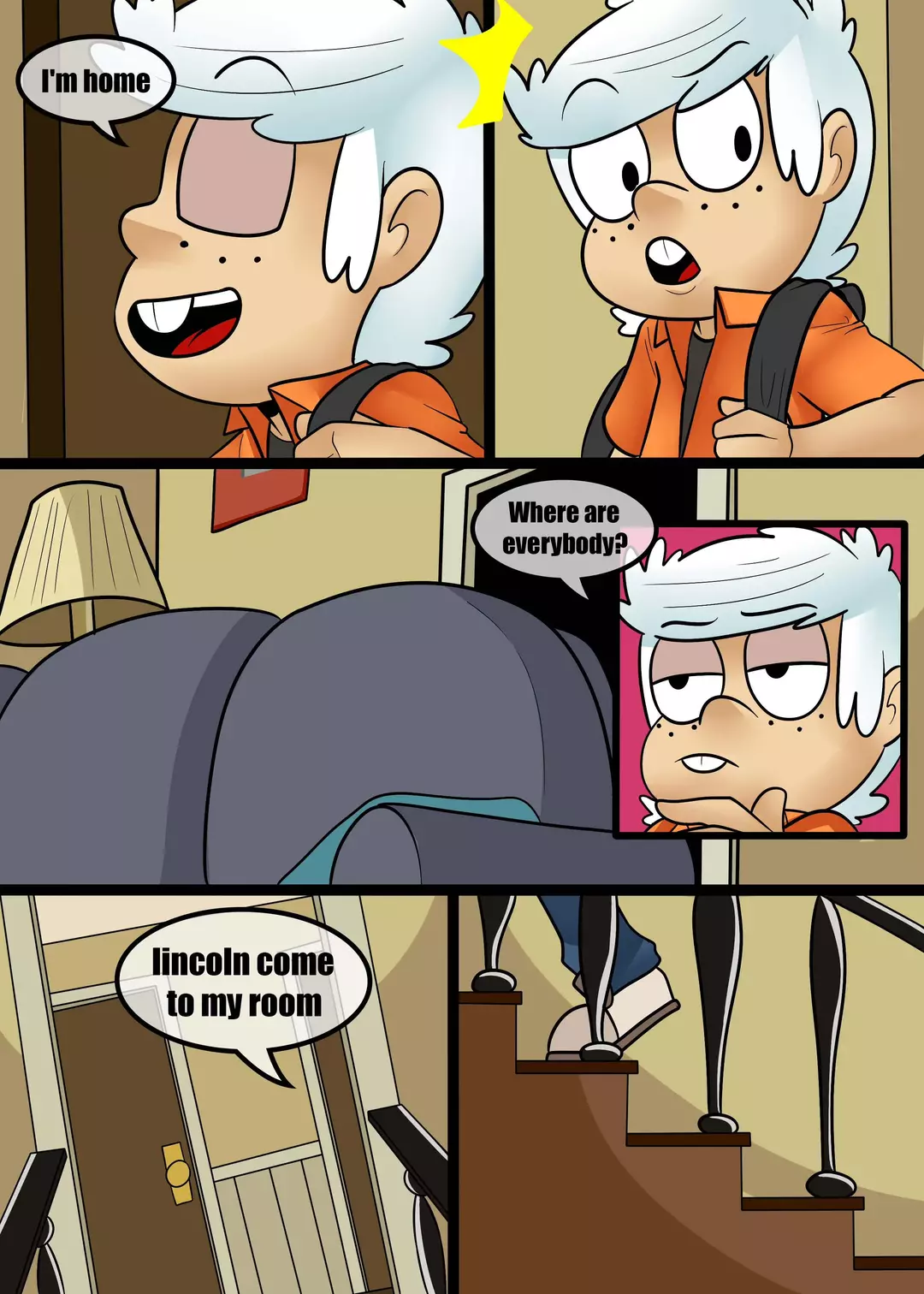 Minicomic The Loud House – page 1
