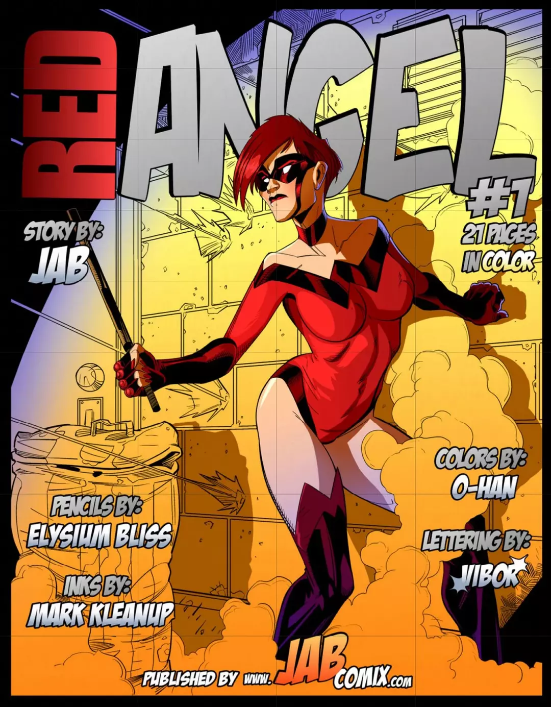 Red Angel Chapter 1 – page 1