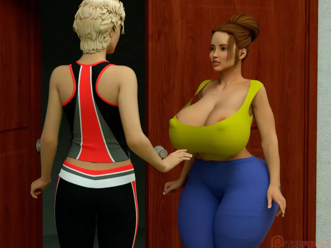 Extra Renderings NAKED YOGA LESSONS I – page 1
