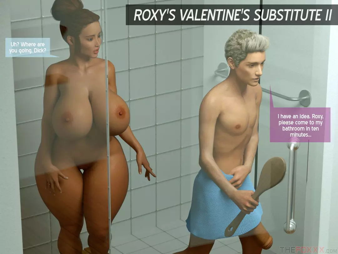 Vixensville Canon Story Episode 20 - Roxy's Valentine's Substitute II – page 1