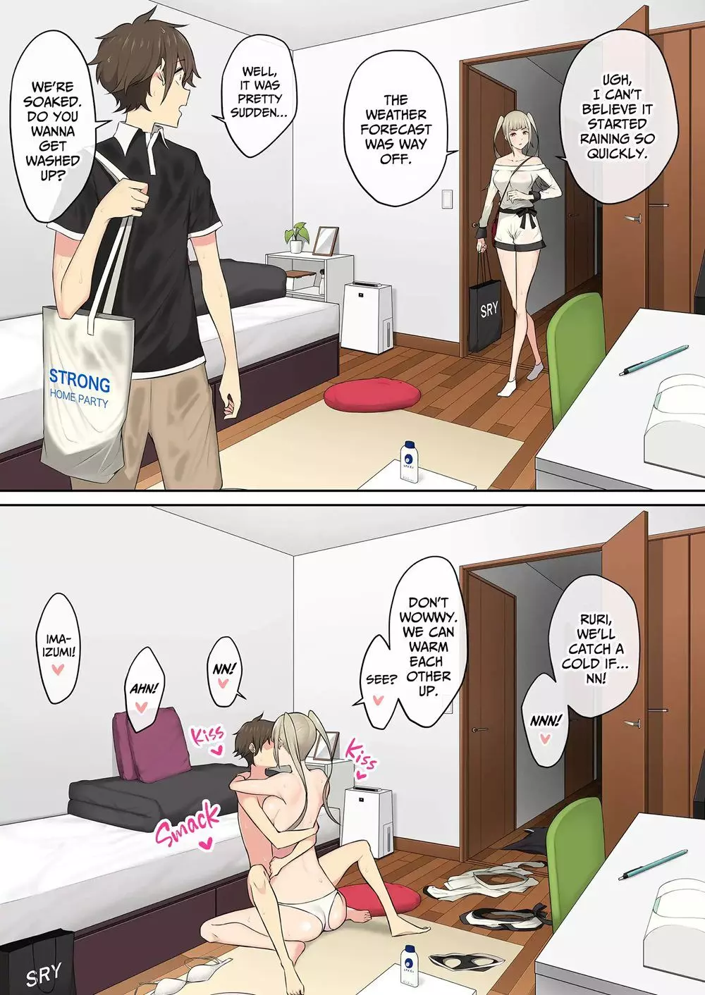 Imaizumi Brings All The Gyarus To His House Chapter 3.1 – page 3