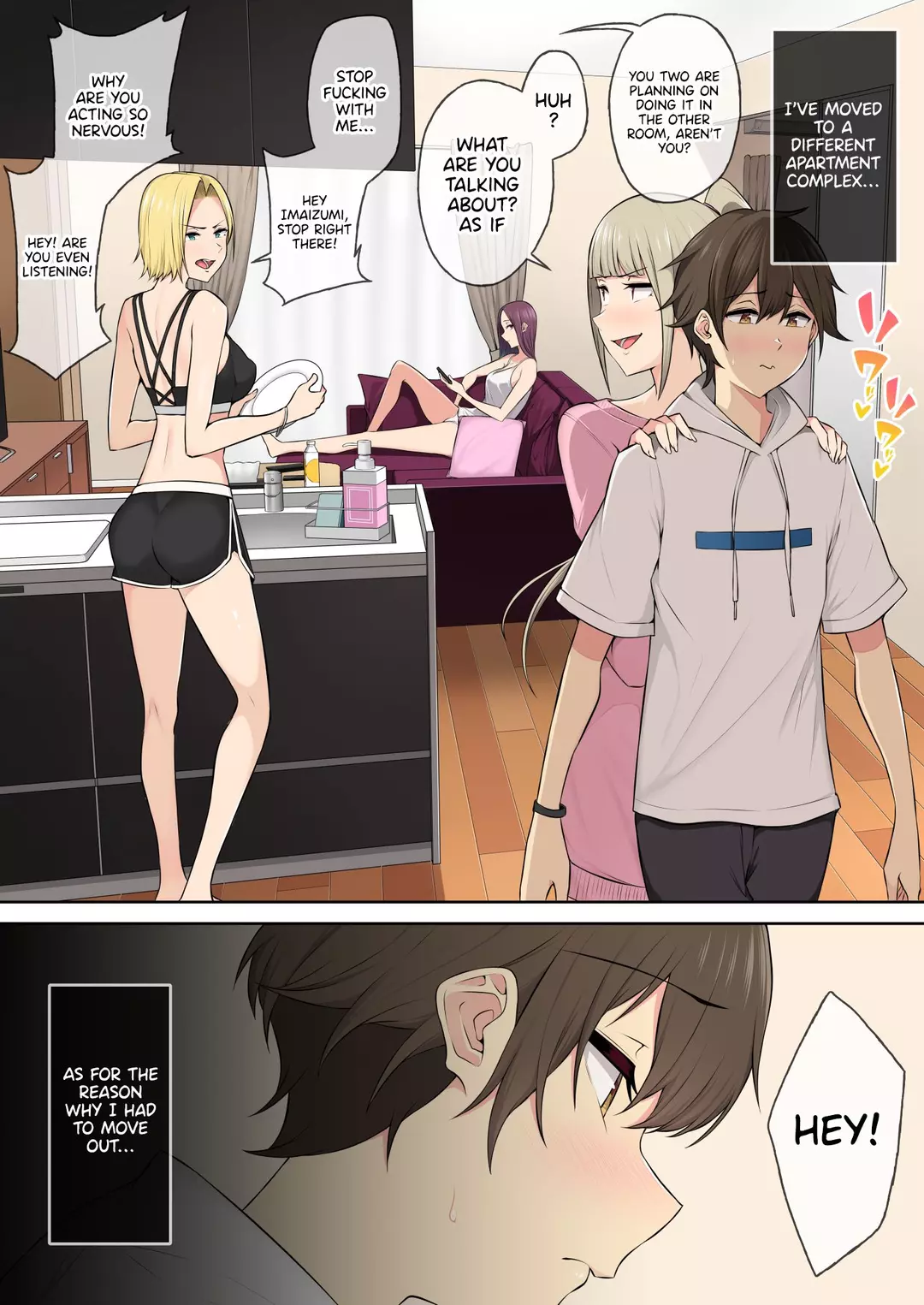 Imaizumi Brings All The Gyarus To His House Chapter 4 – page 3
