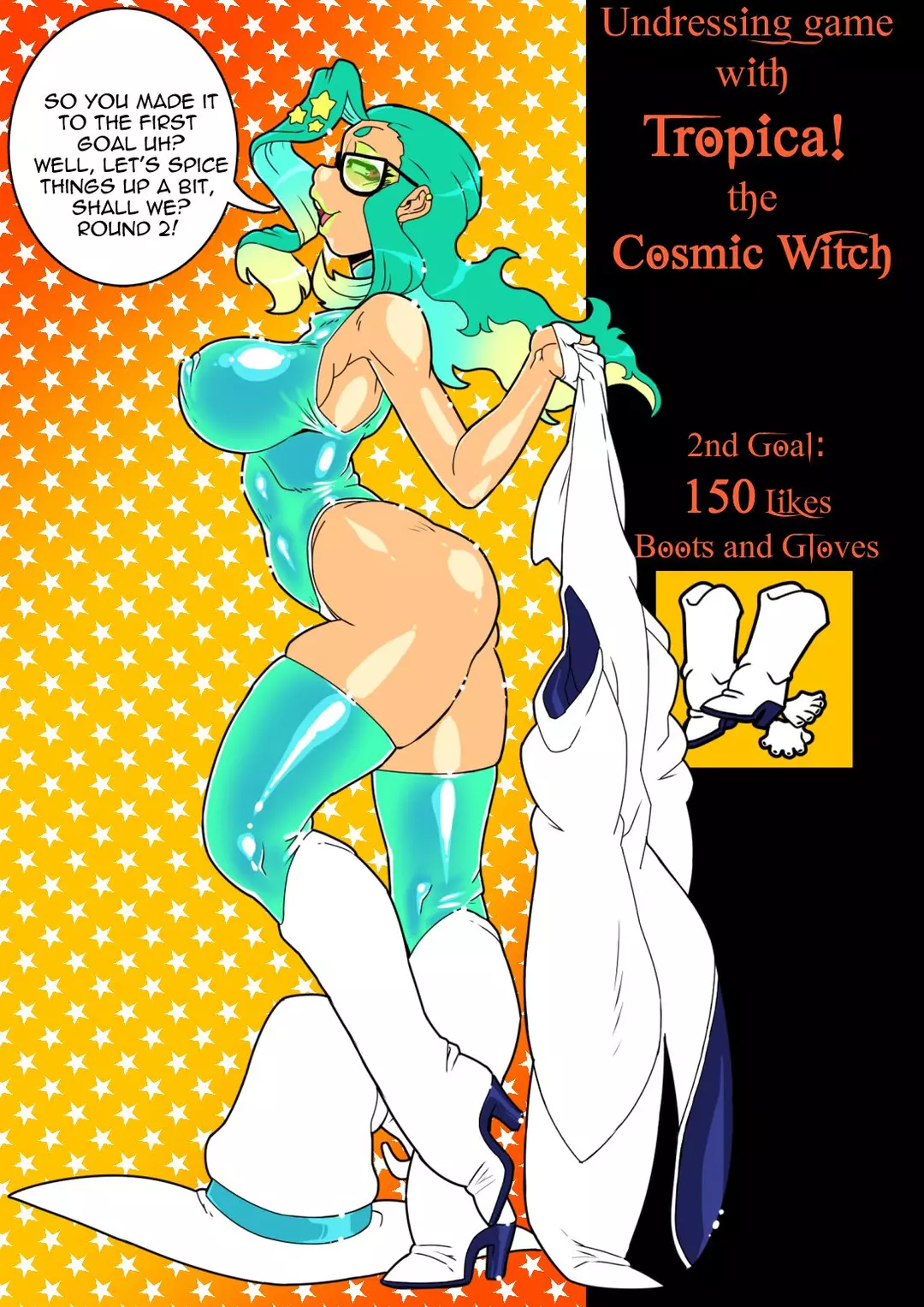 Undressing Game with Tropica the Cosmic Witch – page 2