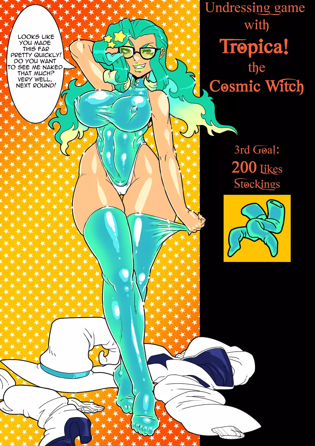 Undressing Game with Tropica the Cosmic Witch – page 3