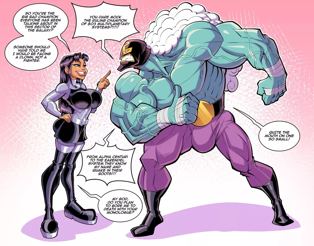 Blackfire Versus Rasslor – page 1