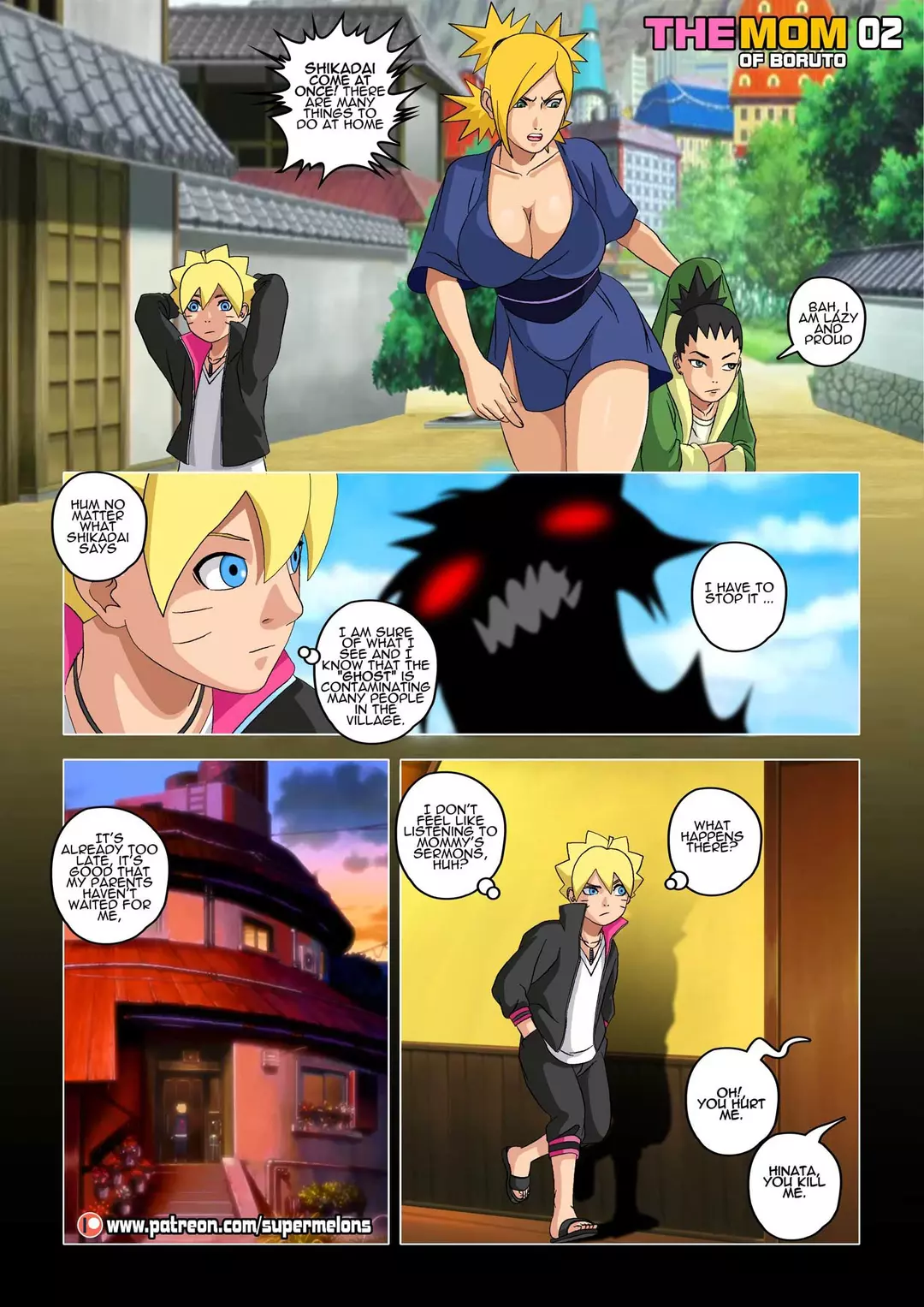 The Mom of Boruto Chapter 1 – page 3