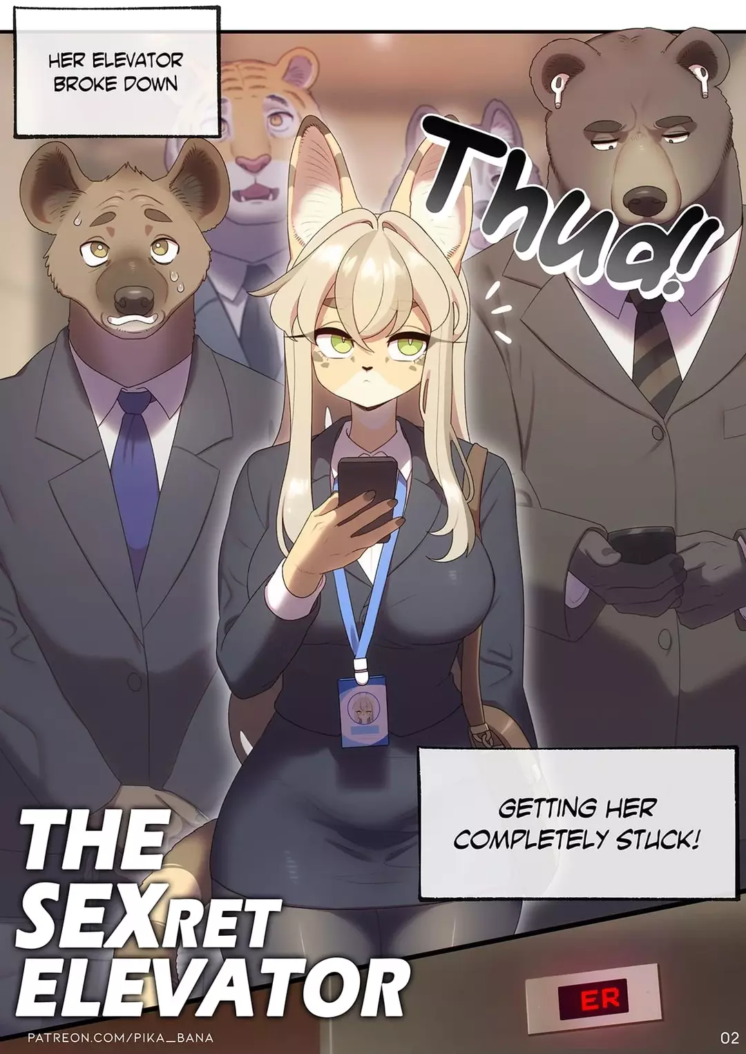 The Sexretary’s Work The Sexret Elevator - Chapter 2 – page 2