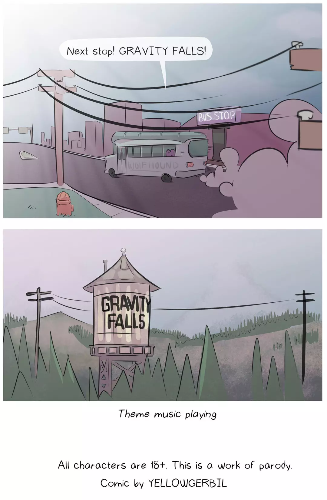 Gravity Falls Porn Parody Chapter 1 – page 2