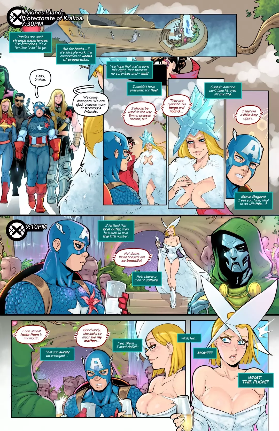 House of XXX: Oedipus Gala – page 3