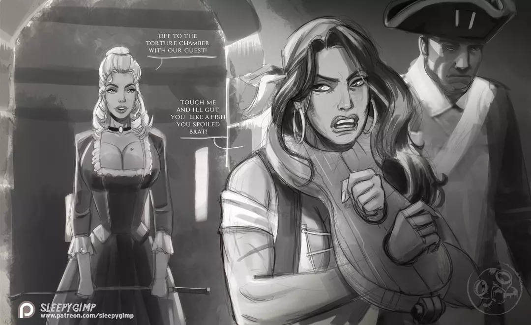 Galleries Audio Porn Comic Pirate Interrogation – page 1