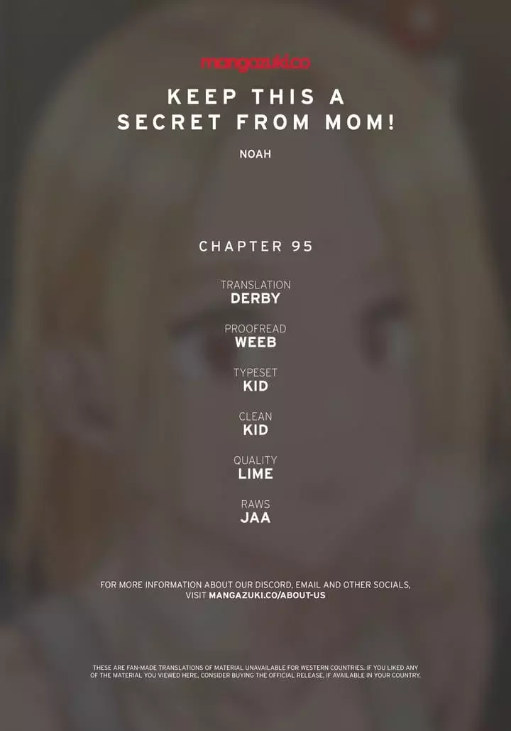 Keep It a Secret From Your Mother! Chapter 95 – page 1