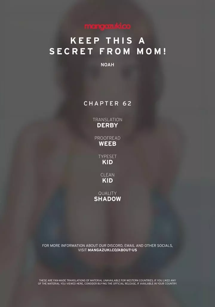 Keep It a Secret From Your Mother! Chapter 62 – page 1