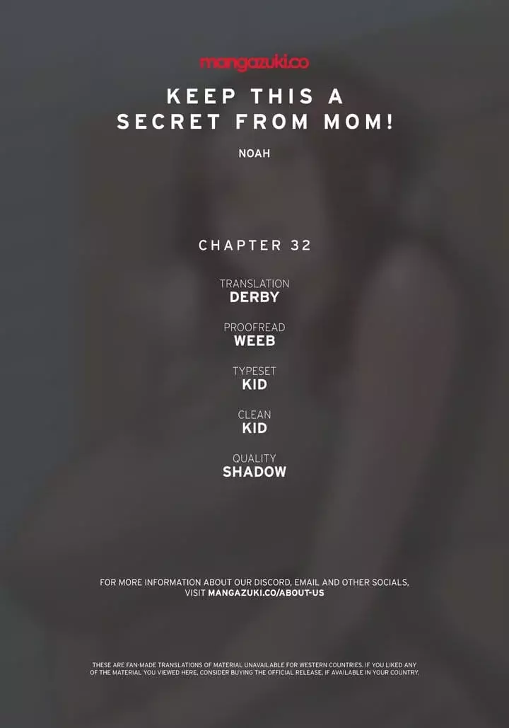 Keep It a Secret From Your Mother! Chapter 32 – page 1