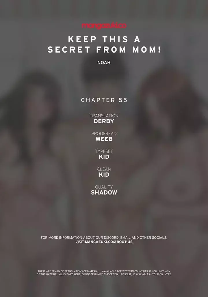 Keep It a Secret From Your Mother! Chapter 55 – page 1