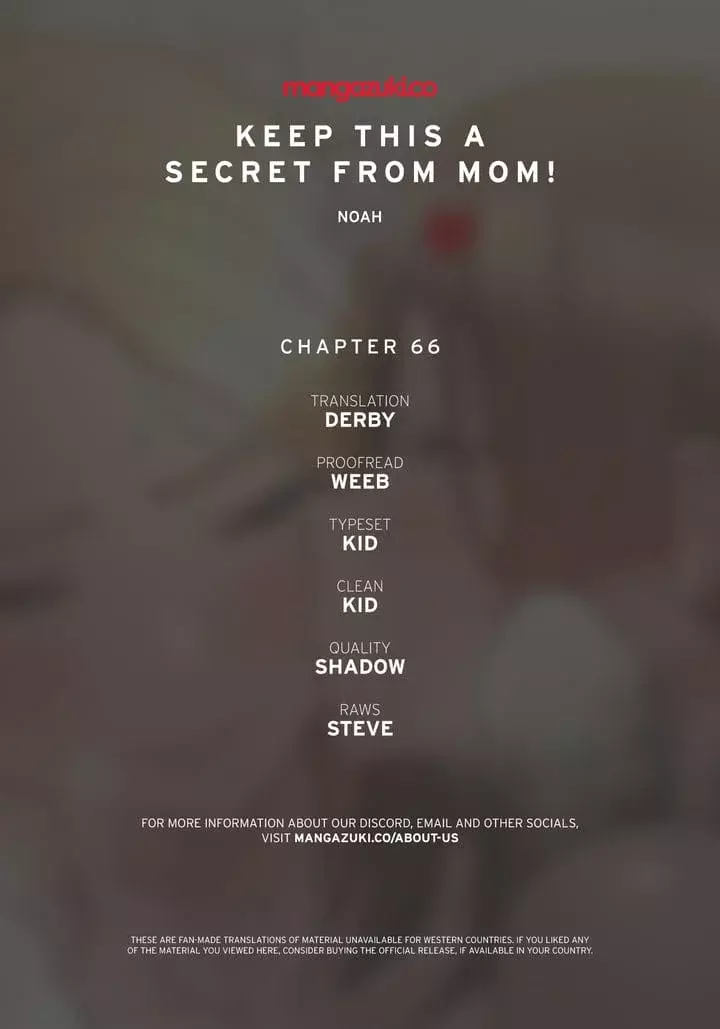 Keep It a Secret From Your Mother! Chapter 66 – page 1