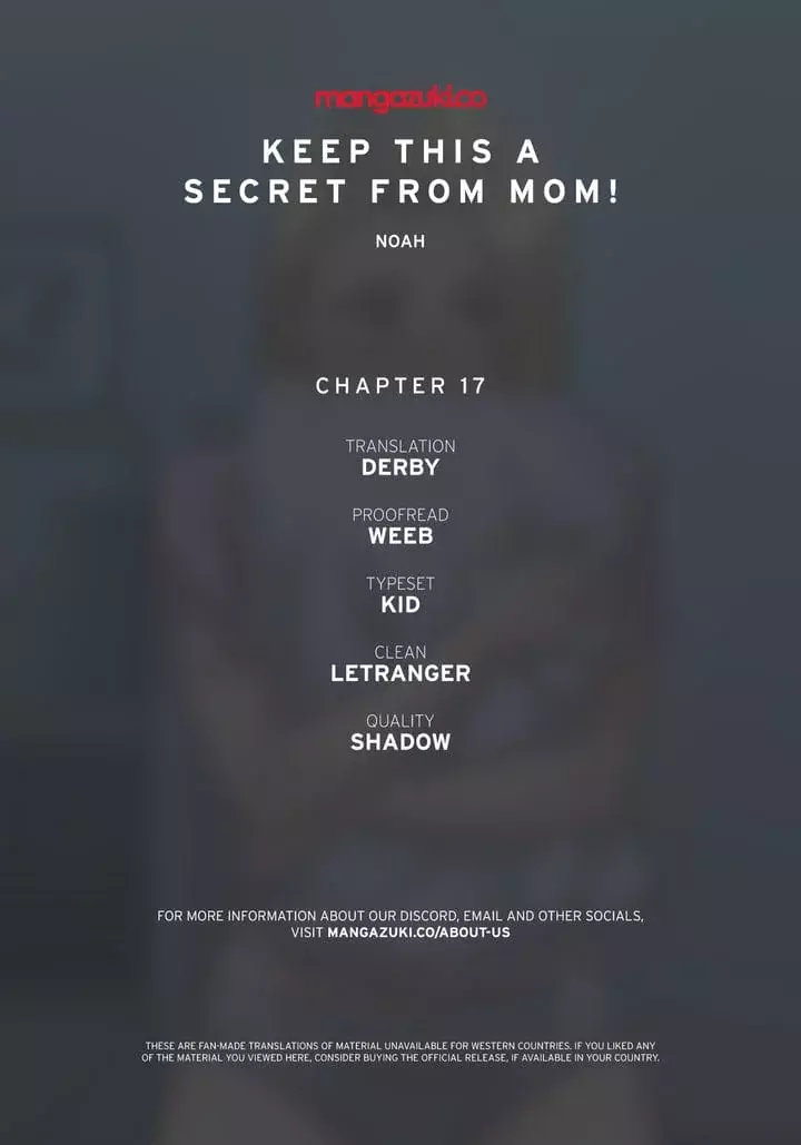 Keep It a Secret From Your Mother! Chapter 17 – page 1